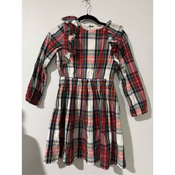 Crewcuts Other - Crewcuts Girl ruffle trim dress in snowy Stewart tartan 10 girls